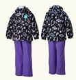 ONYONE［オンヨネ］ TODDLER SUIT キッズ トドラー　スキーウェア 上下セット ボーイズ ガールズ RES58001 009T874_BLK×PRP