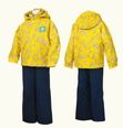 ONYONE［オンヨネ］ TODDLER SUIT キッズ トドラー　スキーウェア 上下セット ボーイズ ガールズ RES58001 233T729_YEL×NVY