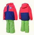 ONYONE［オンヨネ］ TODDLER SUIT キッズ トドラー　スキーウェア 上下セット ボーイズ ガールズ RES58500 052331_RED×LIM