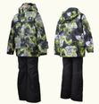 ONYONE［オンヨネ］ JUNIOR SUIT キッズ ジュニア スキーウェア 上下セット ボーイズ ガールズ RES78003 333K009_LIM×BLK